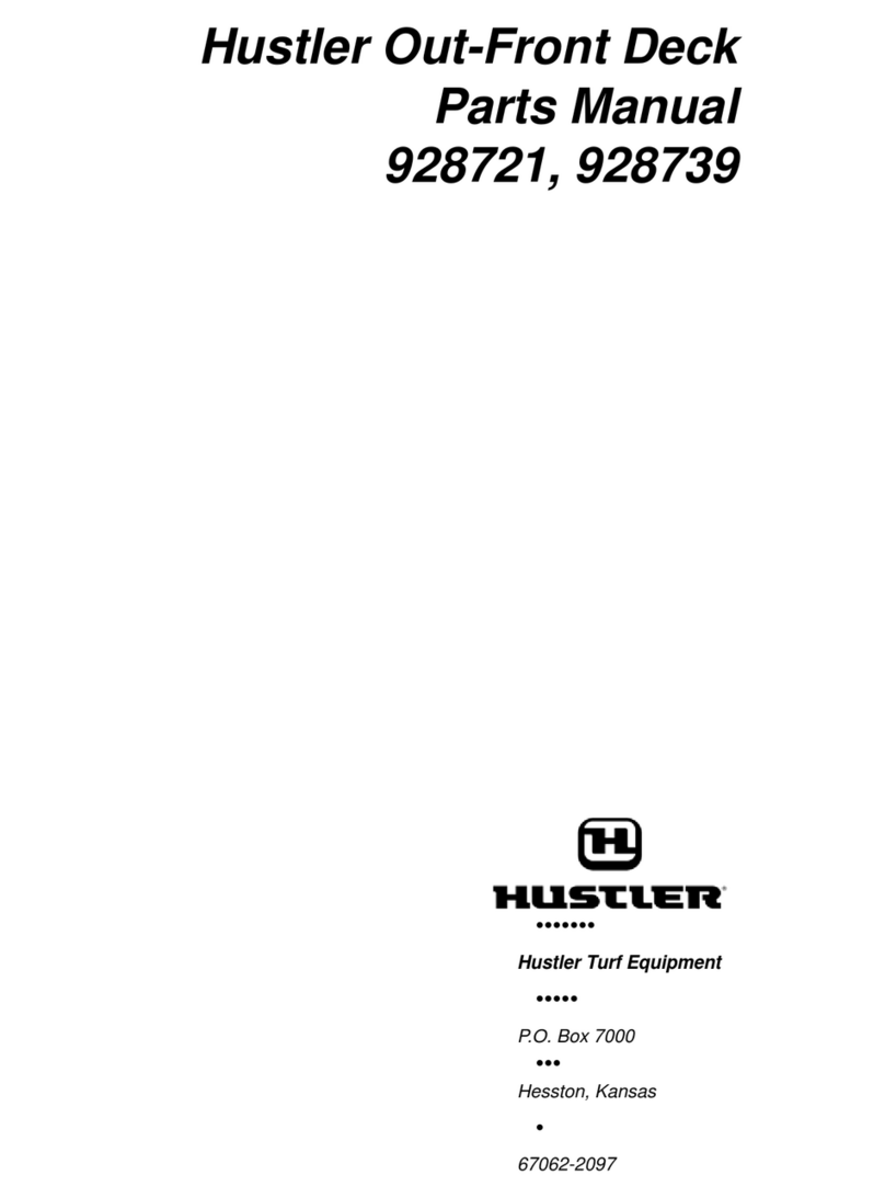 HUSTLER 928739 User manual HUSTLER 928739 User manual