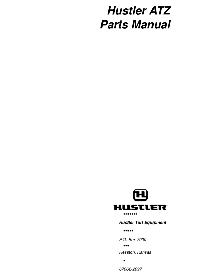 HUSTLER ATZ 928143 User manual