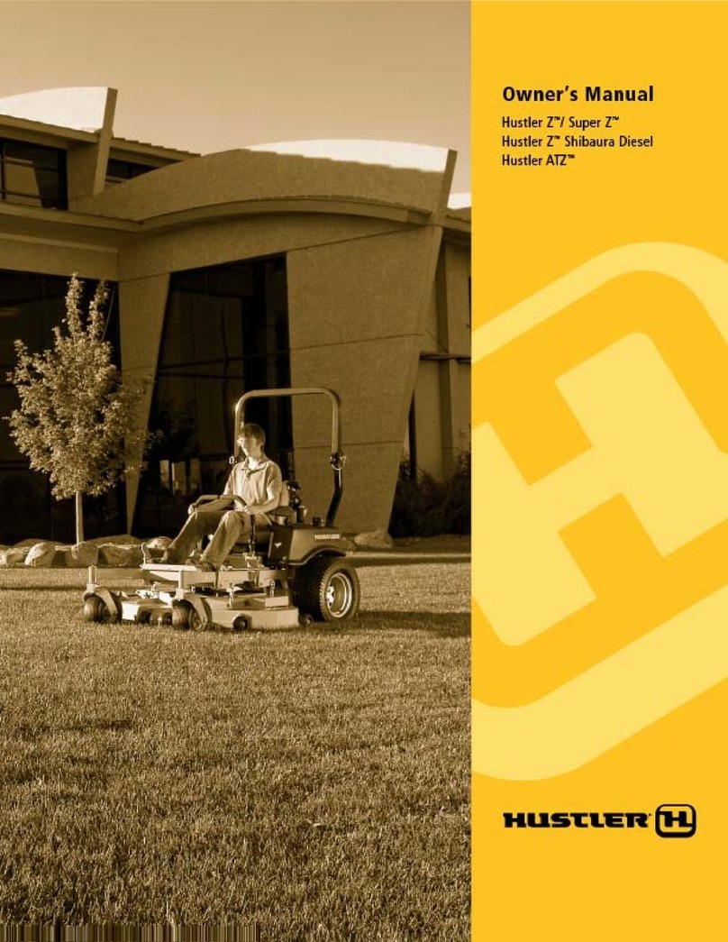 HUSTLER 927053 User manual