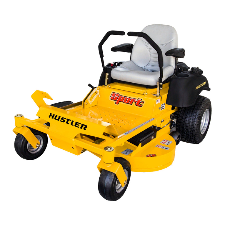 HUSTLER FasTrak 42 User manual
