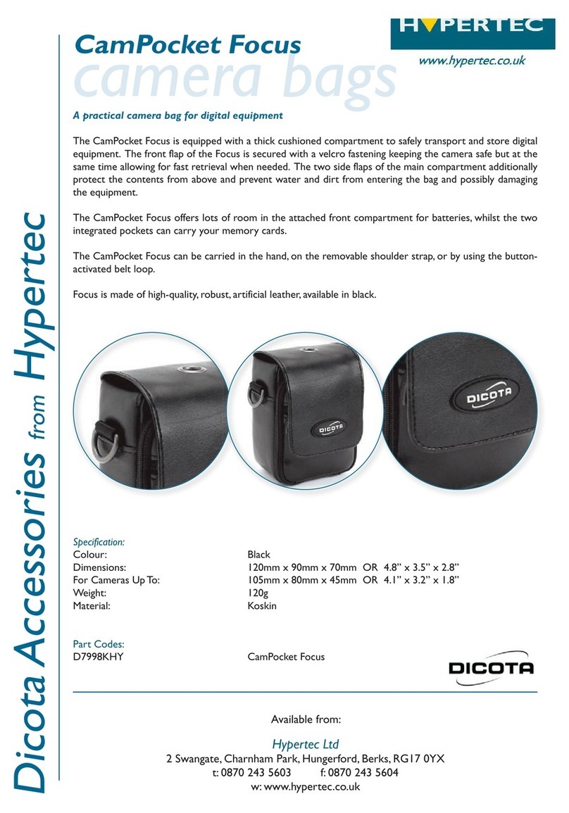 Hypertec CamPocket Focus D7998KHY Specification sheet