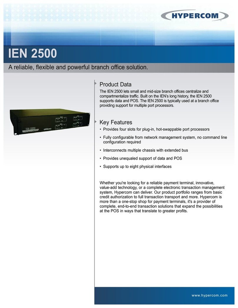 Hypercom IEN2500 datasheet