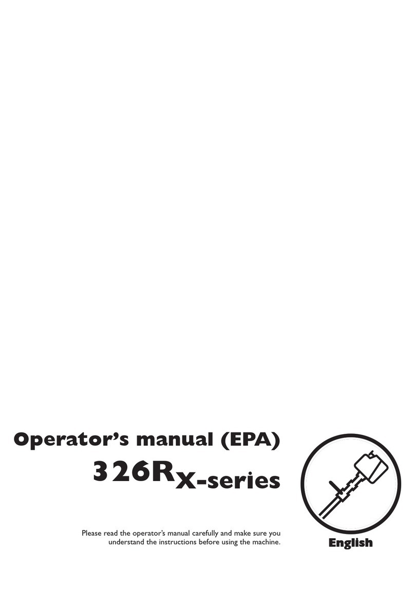 Husqvarna 326R X-SERIES User manual