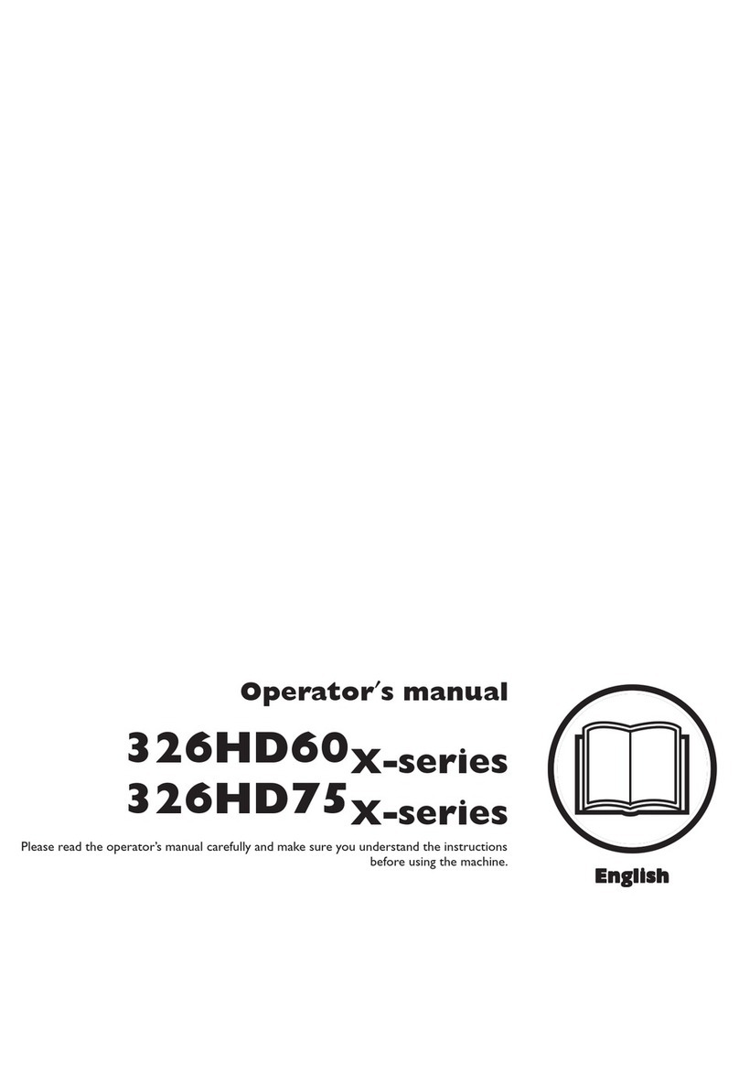 Husqvarna 326HD60X-Series User manual