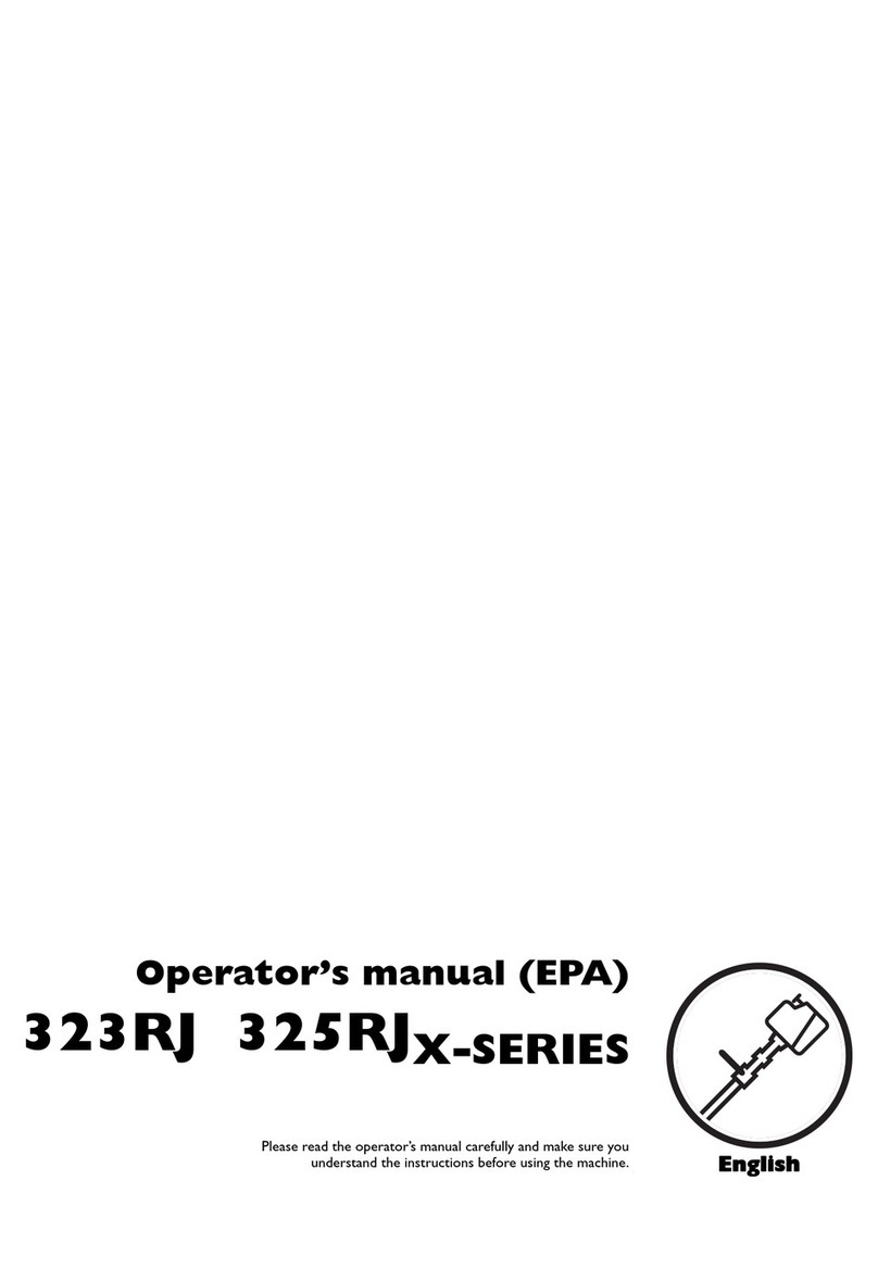 Husqvarna 325RJ X-SERIES Operator's manual