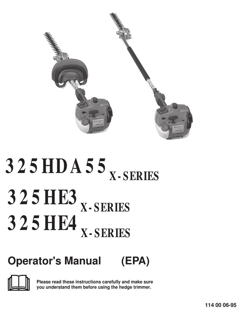 Husqvarna 325HDA55X-Series, 325HE3X-Series, 325HE4X-Series,... Operator's manual