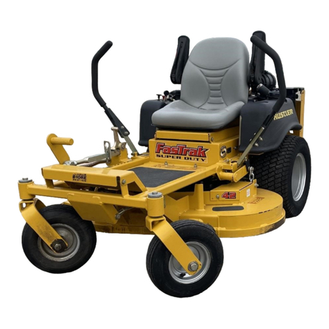HUSTLER FasTrak 36 User manual