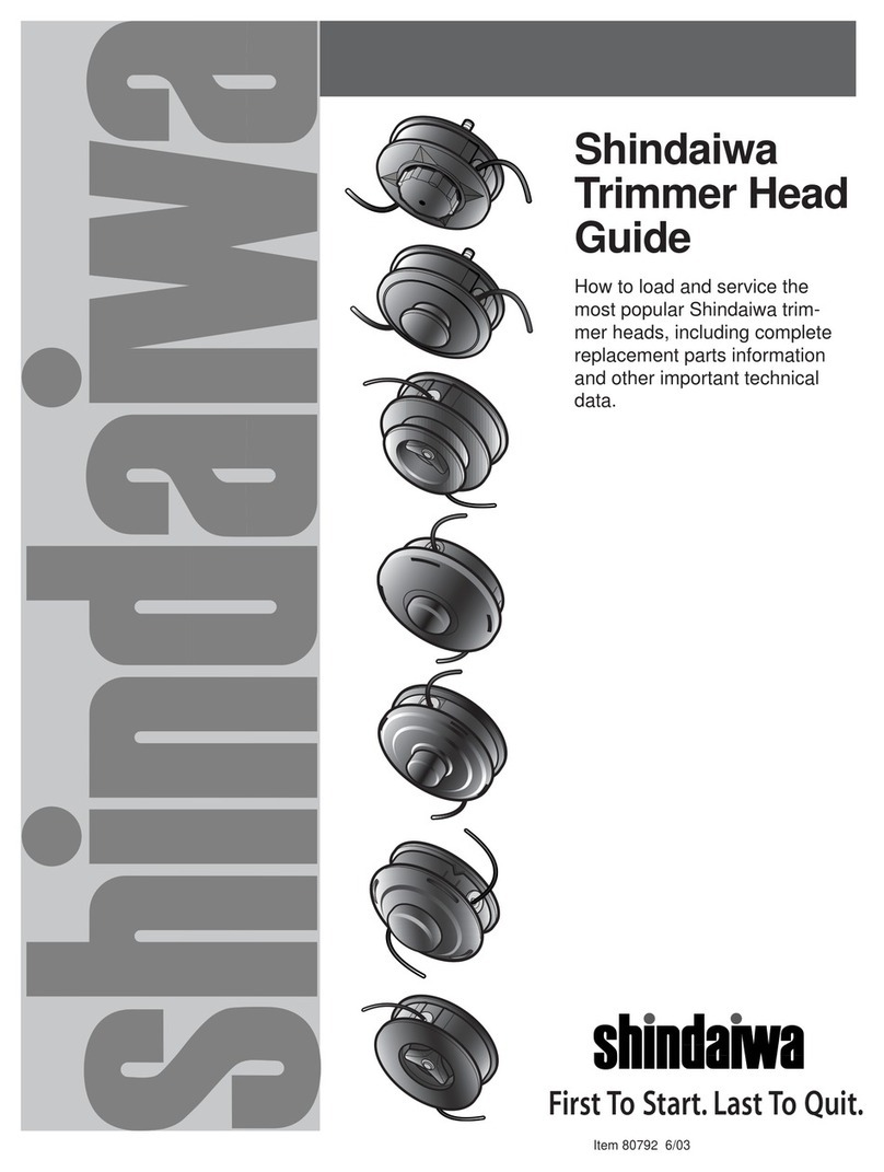 Shindaiwa 80792 User manual