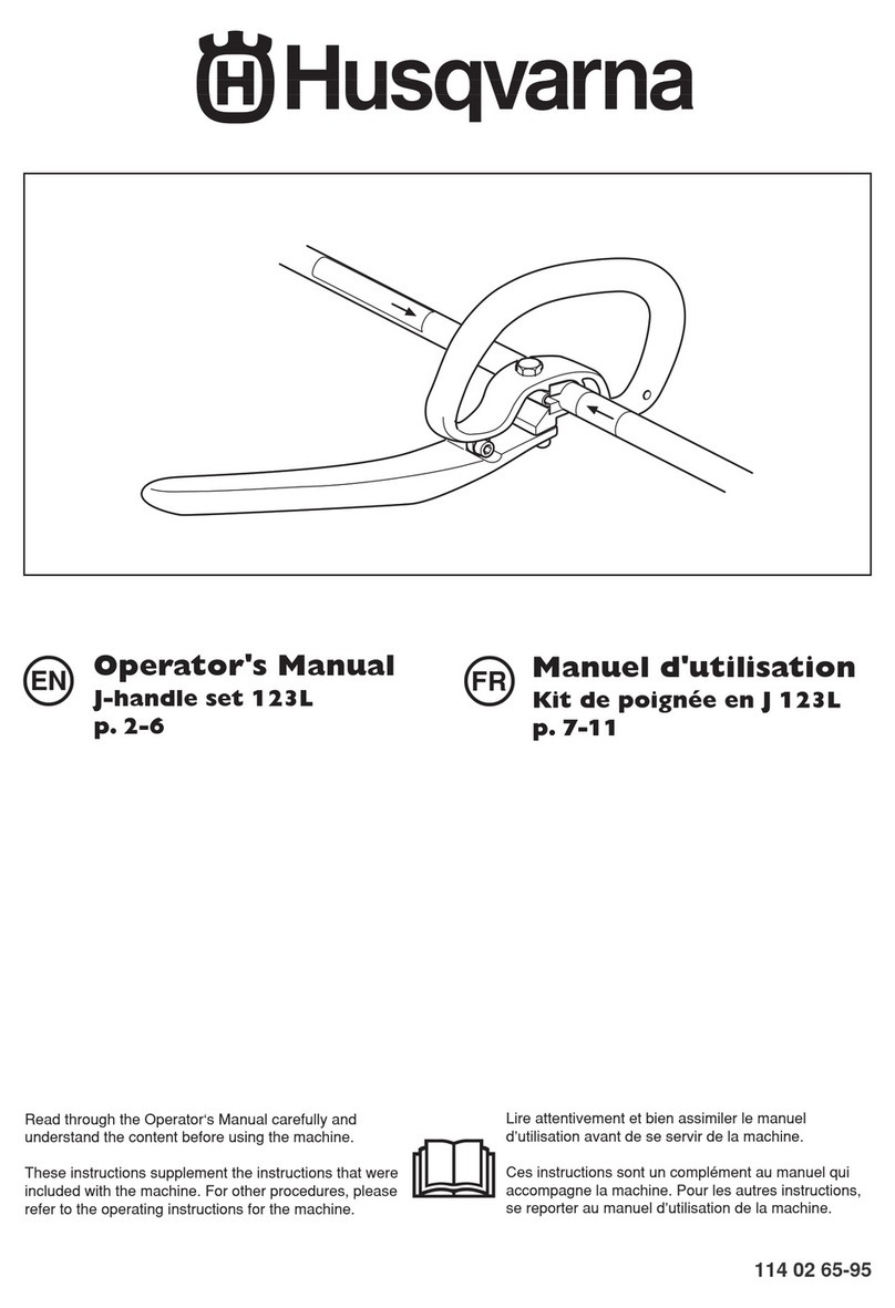 Husqvarna 123L Operator's manual