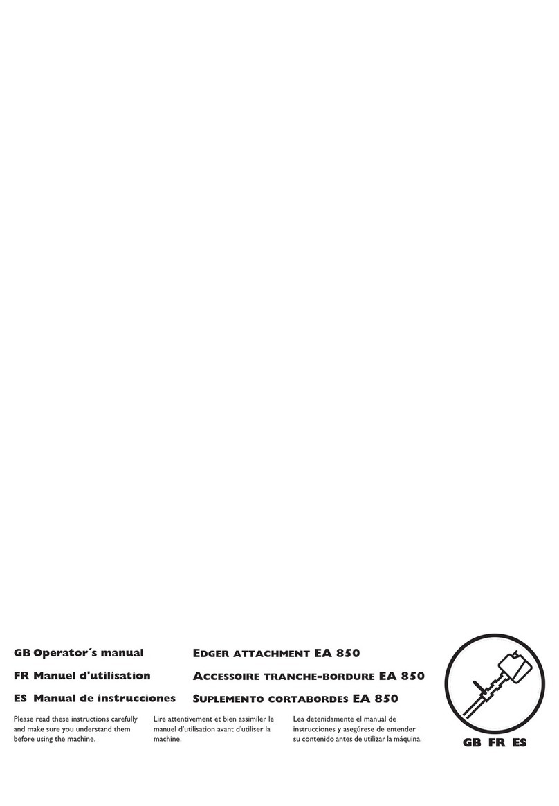 Husqvarna EA 850 Operator's manual