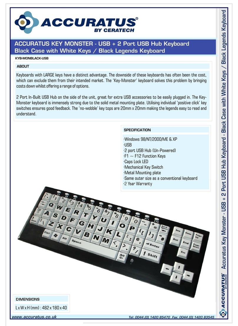Ceratech HKBMONUBWED Specifications