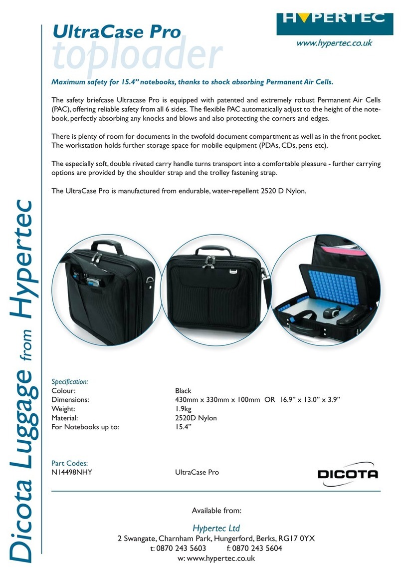 Dicota N14498NHY User manual Dicota N14498NHY User manual