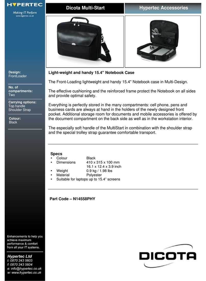 Dicota N14558PHY User manual Dicota N14558PHY User manual