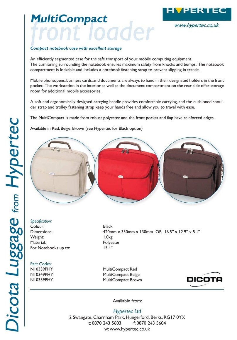 Hypertec Dicota MultiCompact N10339PHY User manual