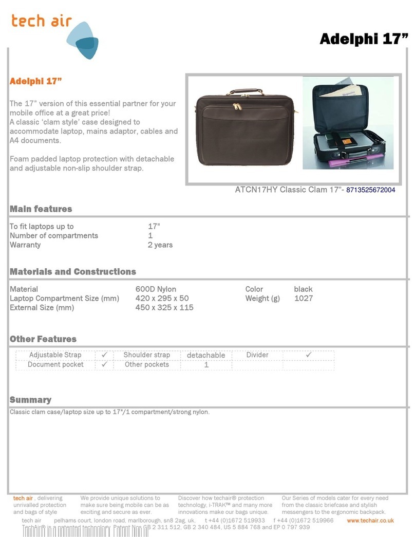 tech air Adelphi 17" User manual