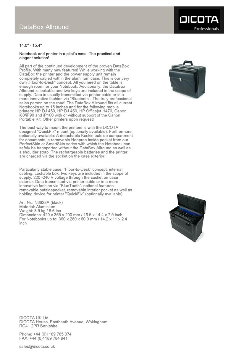 Dicota N6628AHY User manual Dicota N6628AHY User manual