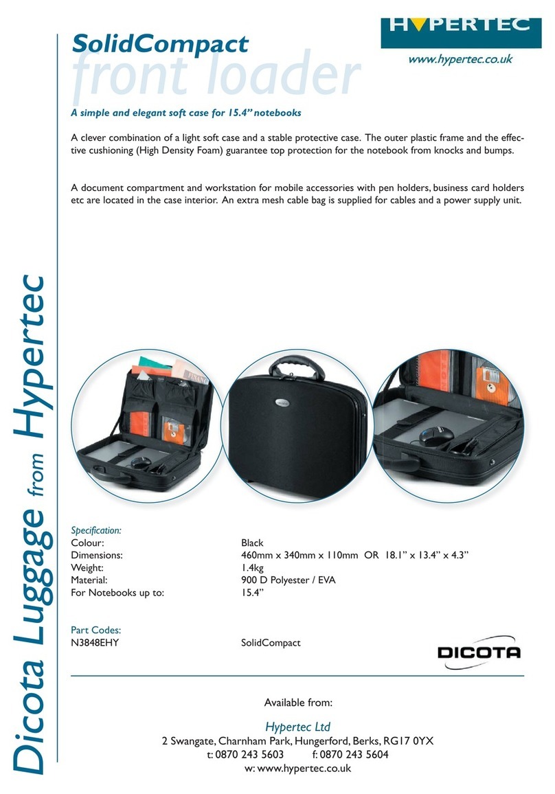 Dicota N3848EHY User manual