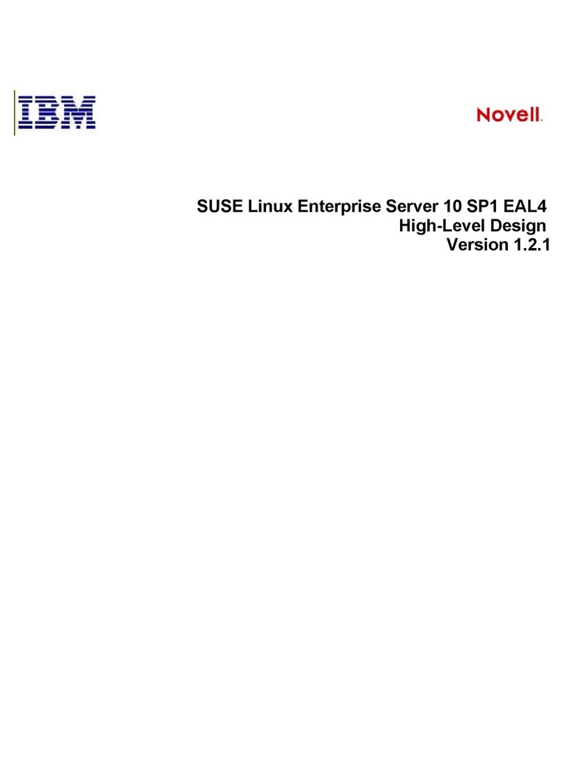 IBM Novell 10 SP1 EAL4 Design guide