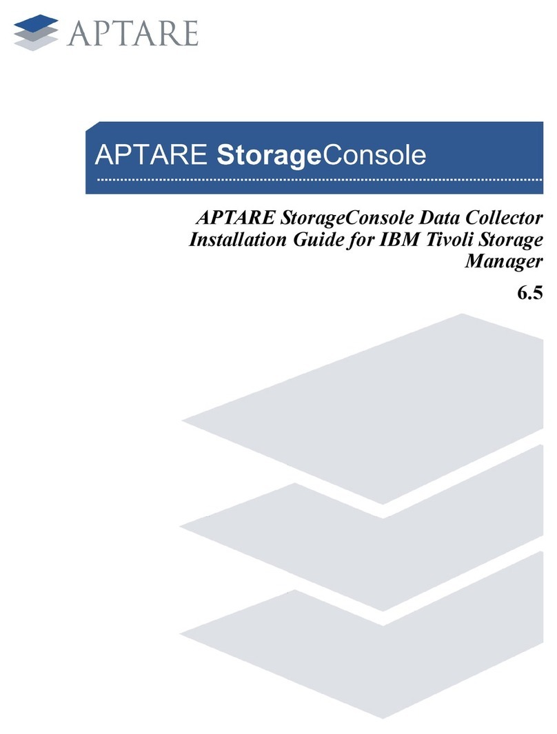 APTARE APTARE 6.5 installation guide