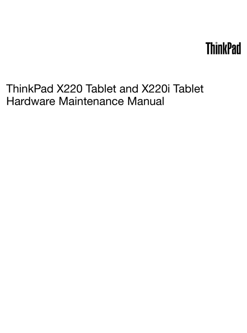 IBM ThinkPad X220 Owner's manual