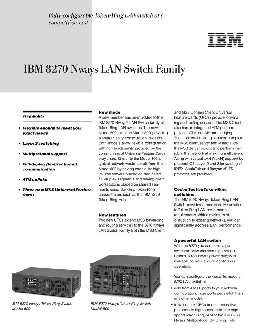 IBM 8270 600 User manual