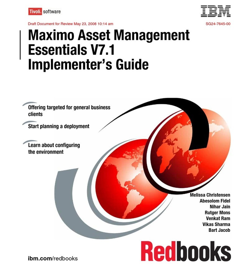 IBM MAXIMO SG24-7645-00 User manual