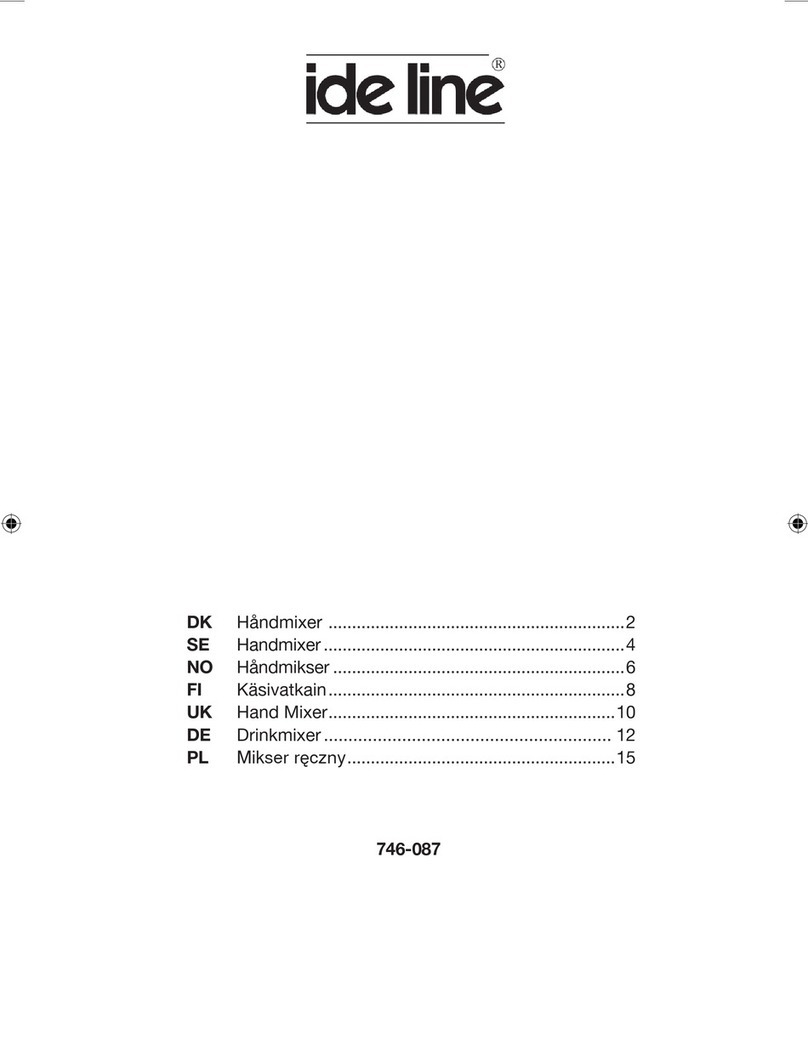 Ide Line 746-087 user manual