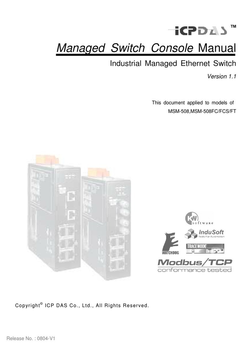 ICP DAS USA MSM-508 user manual