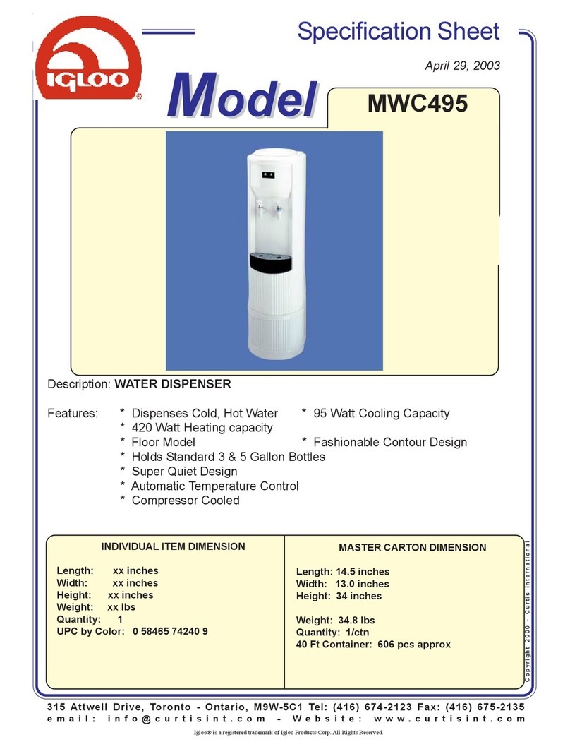 Igloo MWC495 User manual