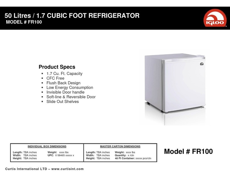 Igloo FR100 User manual