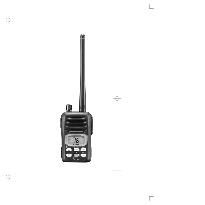 Icom IC-M88 User manual