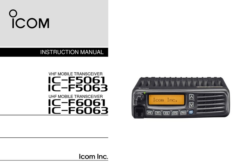 Icom iF5061 User manual