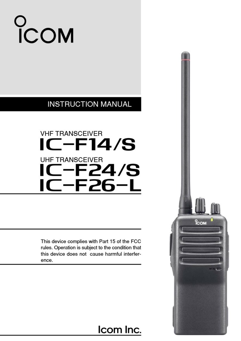 Icom IC-R6 instruction manual