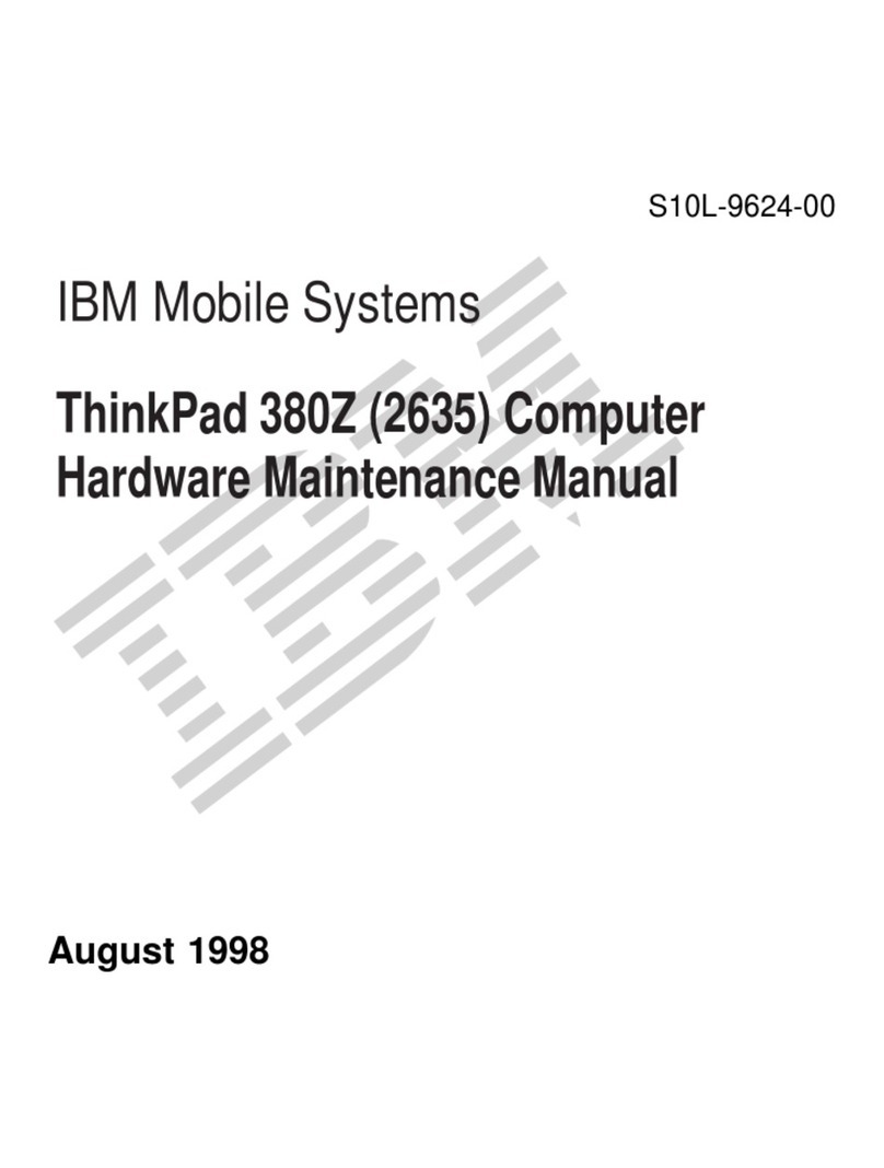 IBM ThinkPad 380Z Owner's manual
