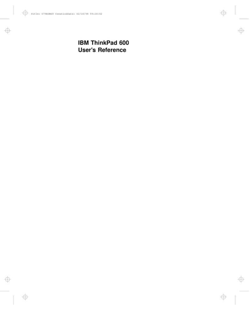 IBM ThinkPad C79EGMST Service manual