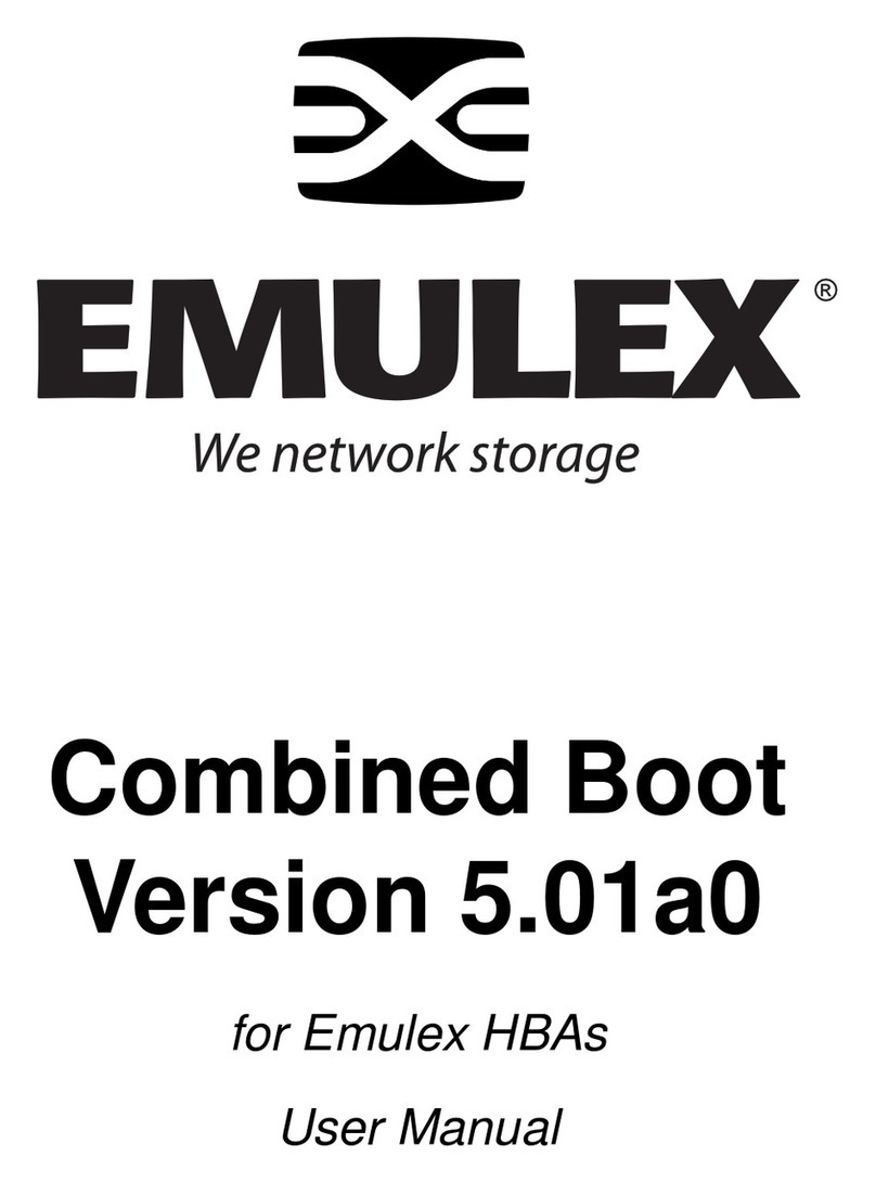 Emulex Network Adapter 5.01 user manual