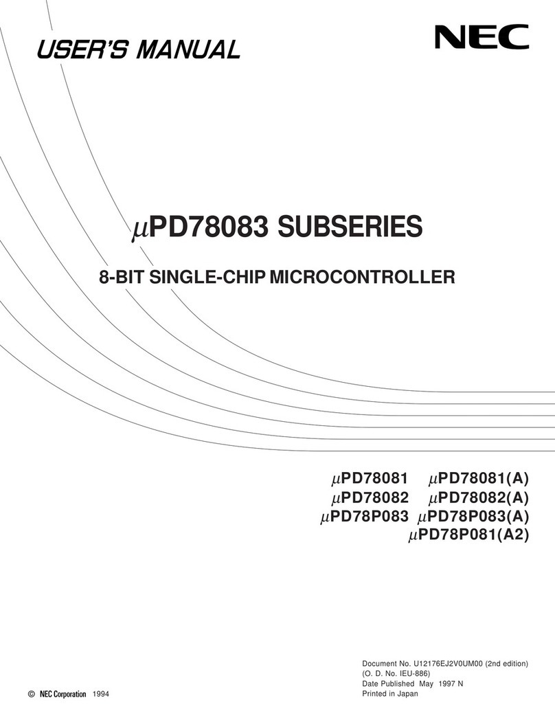 NEC NEC PD78081(A) User manual