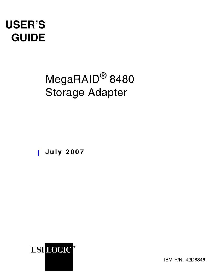 LSI MegaRAID 8480 user guide