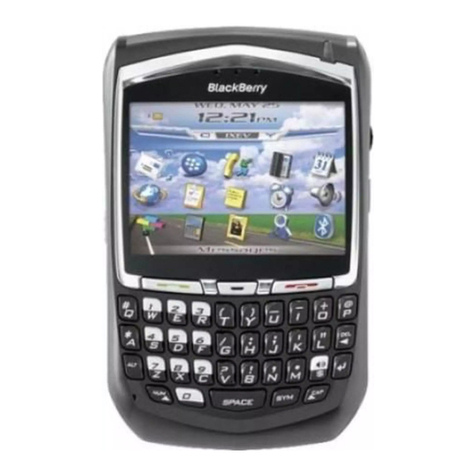 Blackbe;rry BlackBerry 8703e Wireless Handheld RBF20CW User manual