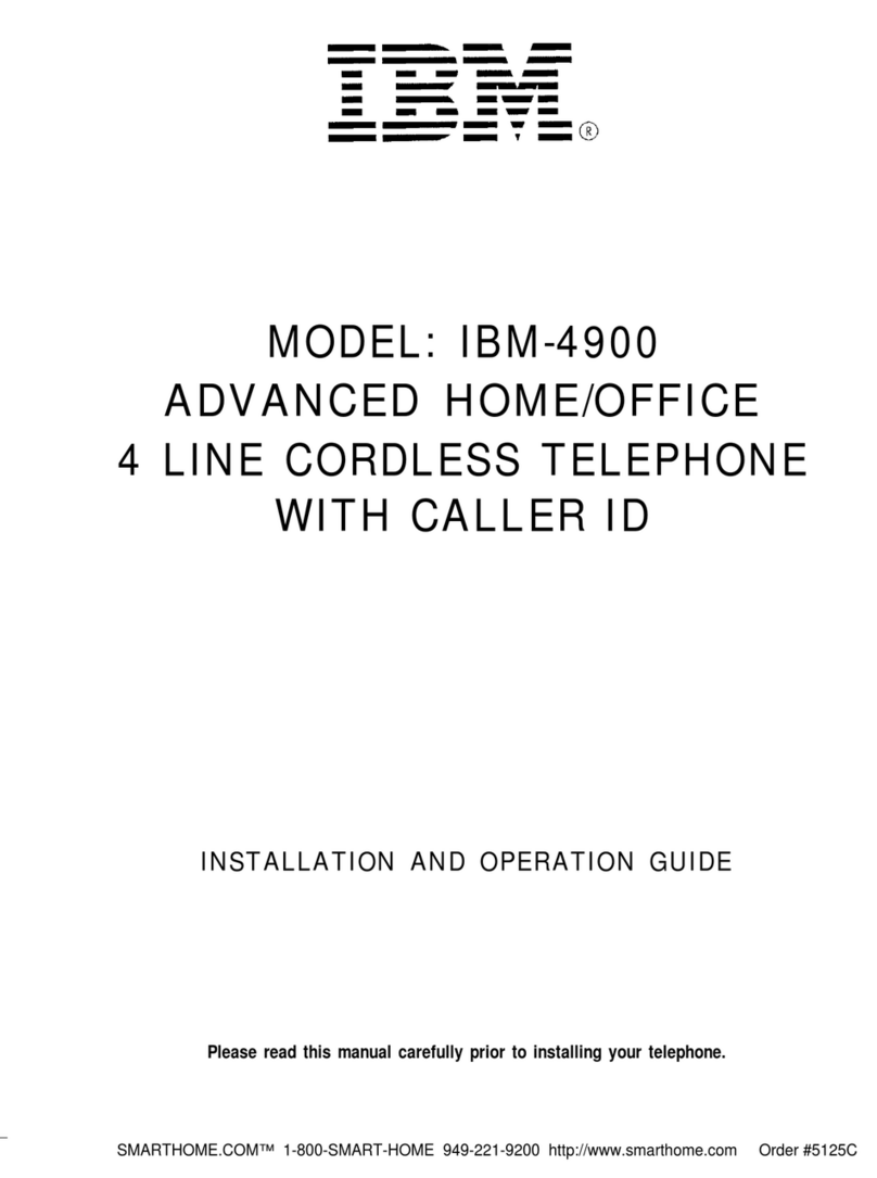 IBM IBM-4900 Installation and operation guide