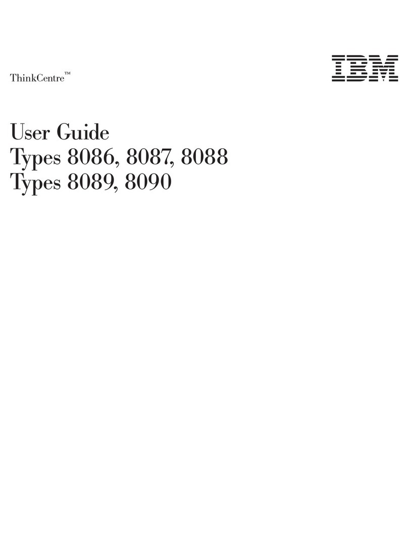 IBM THINKCENTRE 8086 User manual