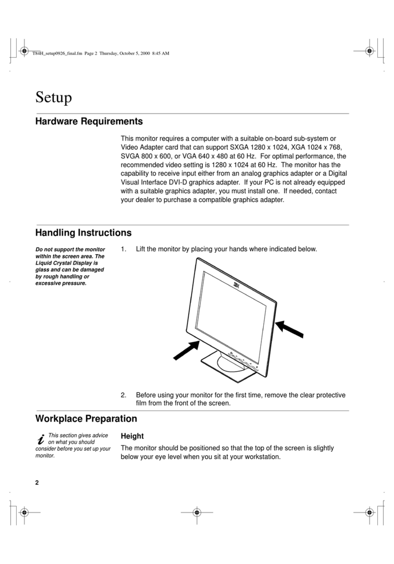 IBM T84H User manual