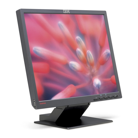 IBM ThinkVision L190 User manual IBM ThinkVision L190 User manual