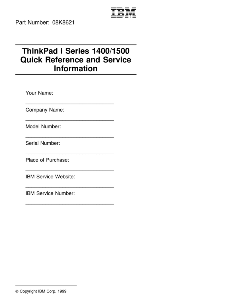 IBM 2621483 - ThinkPad i Series 1400 2621 Operating and installation instructions