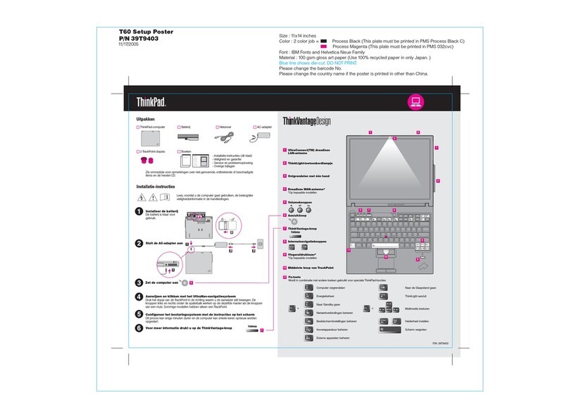 IBM THINKVANTAGE T60 How to use