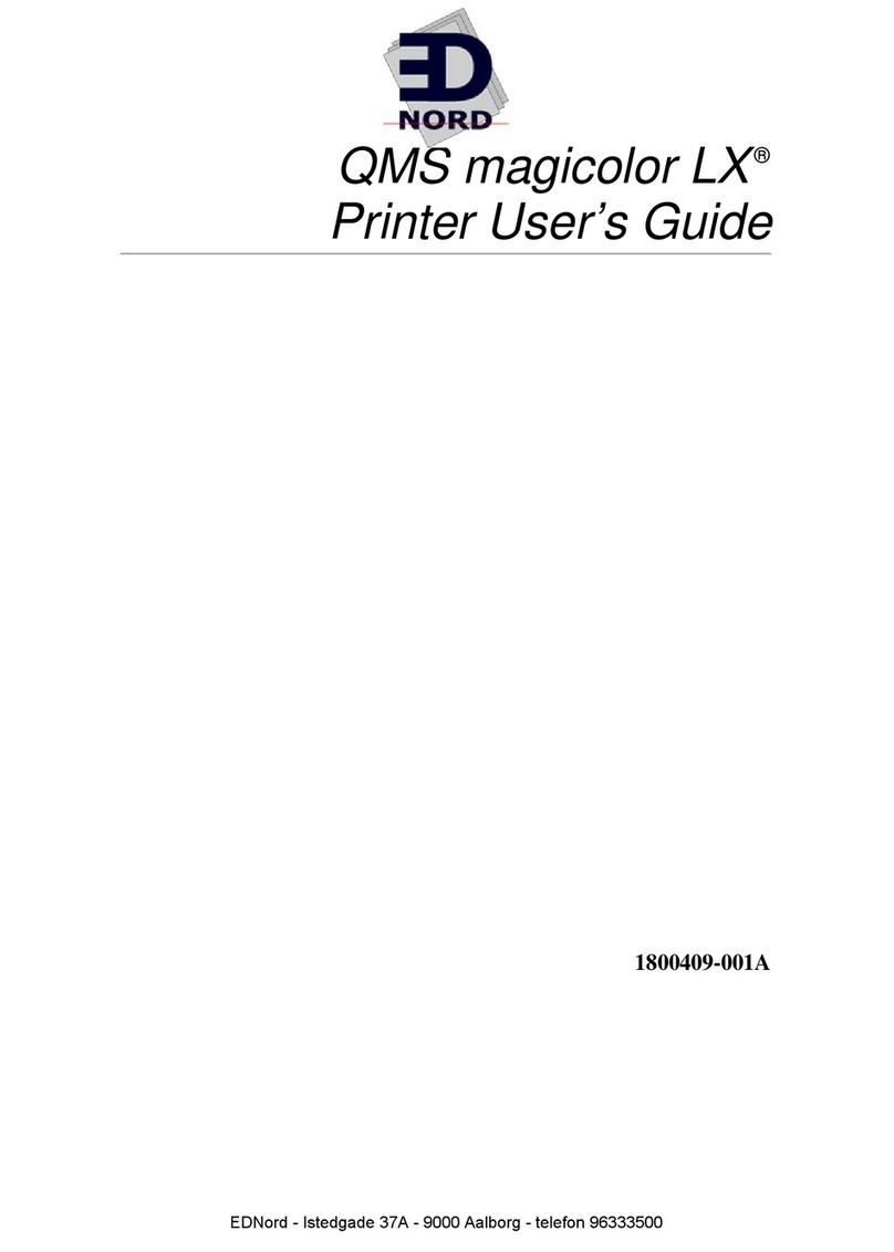 QMS 19 User manual