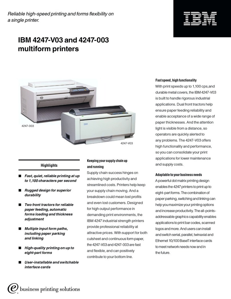 IBM 4247-V03 User manual