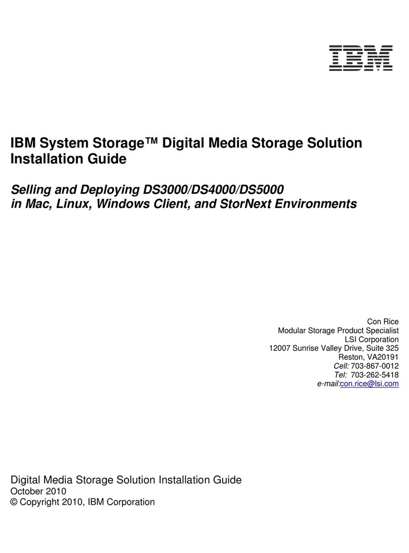 IBM System Storage DS4000 User manual