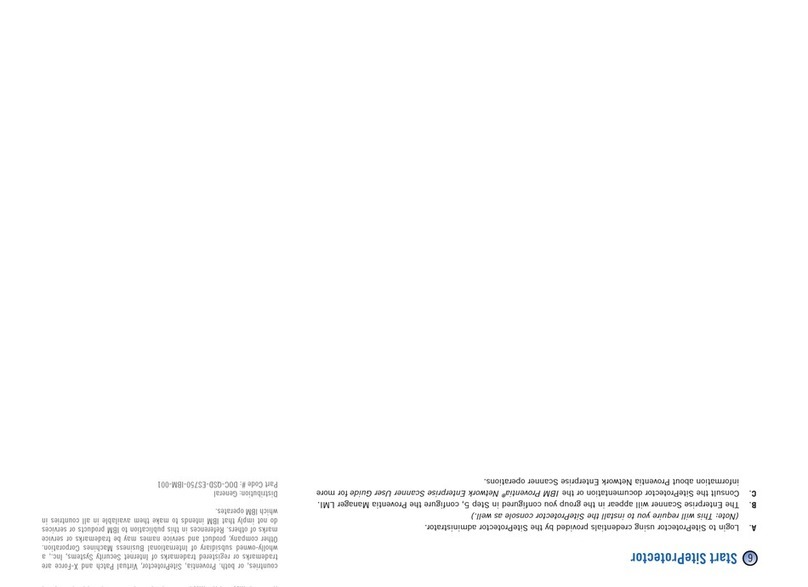IBM MANAGEMENT SITEPROTECTOR ES750 User manual