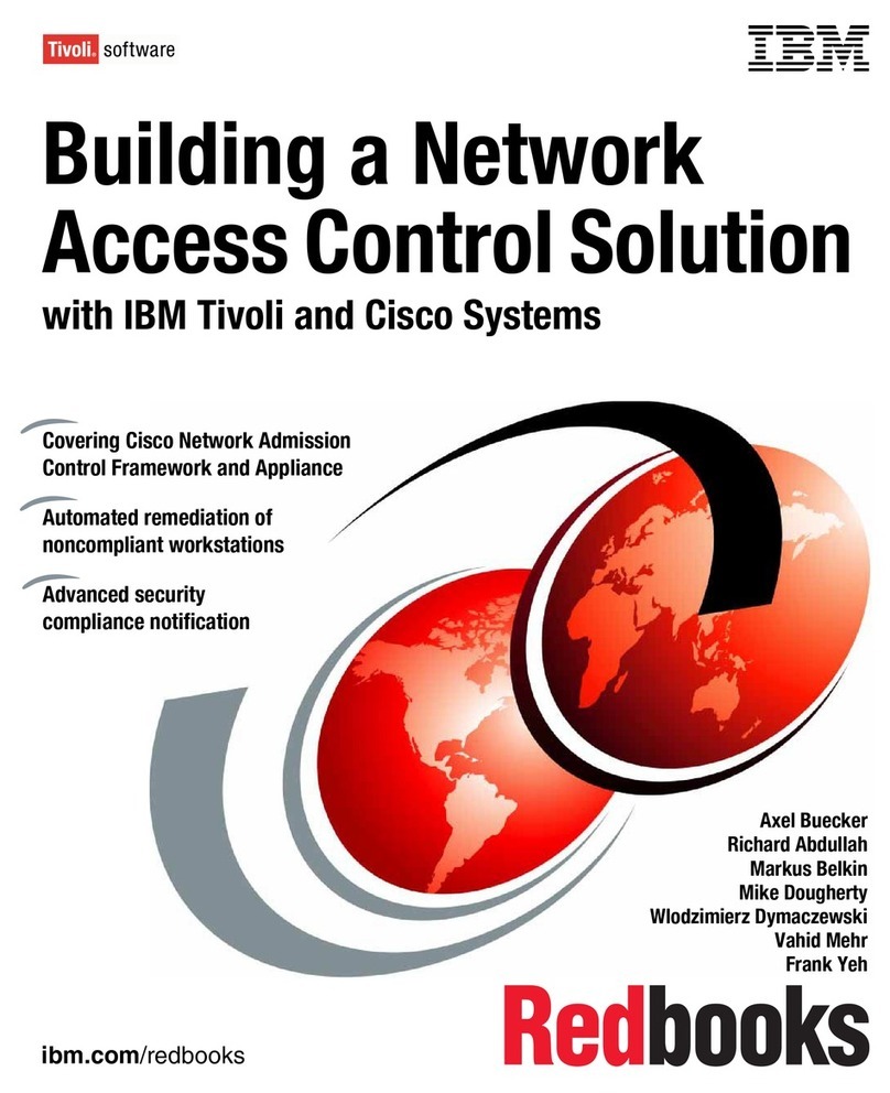 IBM Tivoli and Cisco User manual